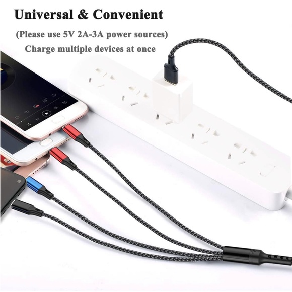 Multi Charging Universal 4 in 1 USB Charger Cord (sold separately) - Picture 5 of 13
